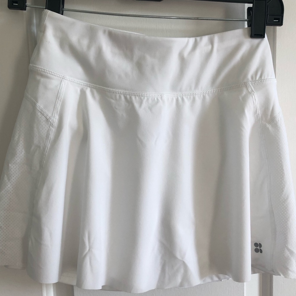 Sweaty Betty London White Tennis Skort Skirt XS